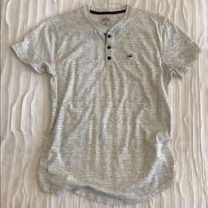 Hollister Henley Tee. Size Small
